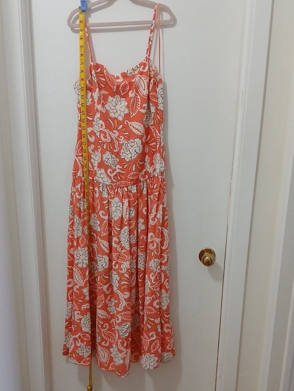 Zara Drop Waist Midi/Maxi Dress - Picture 11 of 12